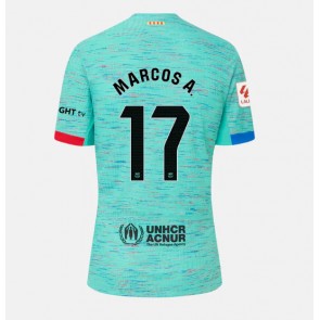 Barcelona Marcos Alonso #17 Tredje Tröja Dam 2023-24 Kortärmad